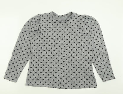 Womens UK Size 16 M&Co Grey Pullover Jumper