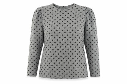 Womens UK Size 16 M&Co Grey Pullover Jumper