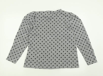 Womens UK Size 16 M&Co Grey Pullover Jumper