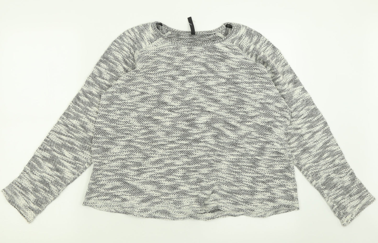 Womens UK Size M Woolworths Grey Pullover Jumper