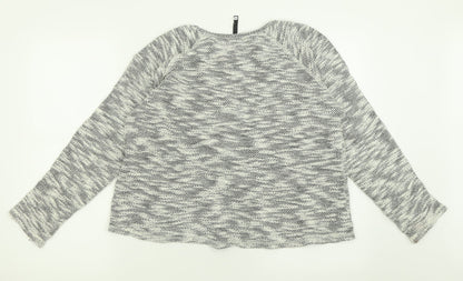 Womens UK Size M Woolworths Grey Pullover Jumper