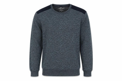 Mens UK Size S Easy Blue Pullover Jumper