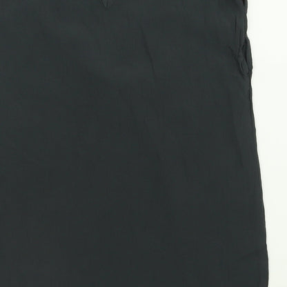 Oasis Womens Grey  Viscose Basic Tank Size 10 V-Neck