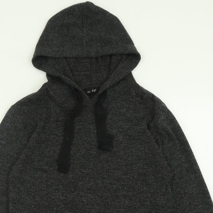 F&F Womens Grey  Polyester Pullover Hoodie Size 6  Pullover