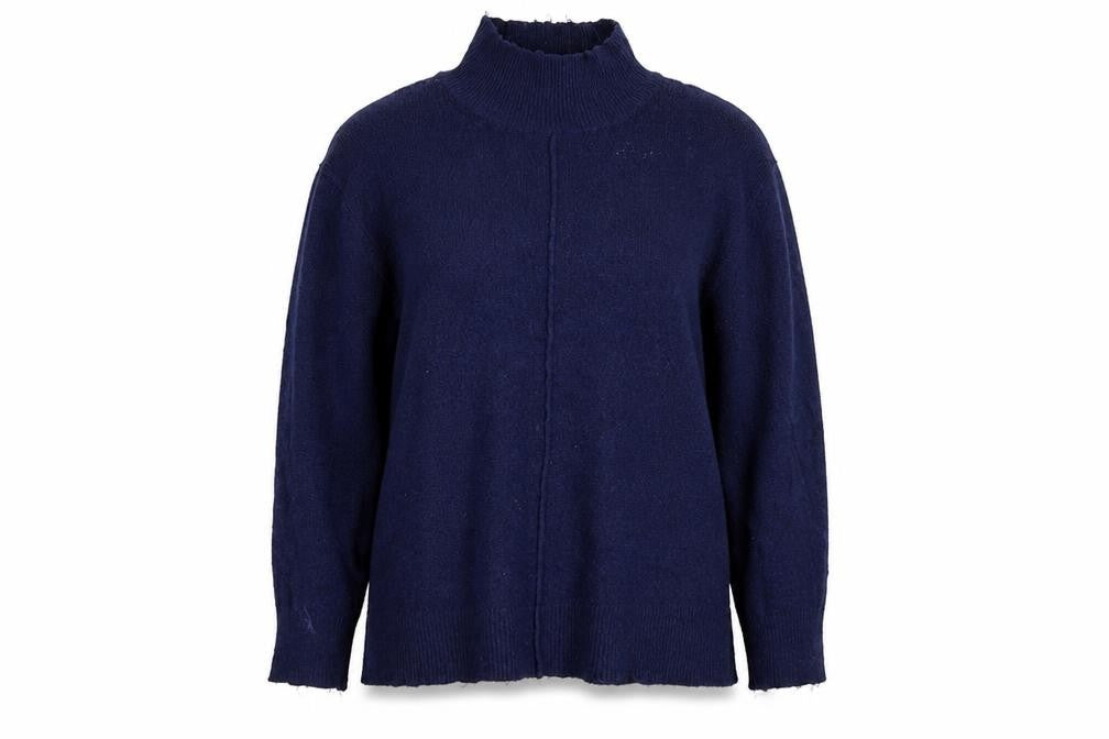 Womens UK Size 12 M&Co Blue Pullover Jumper