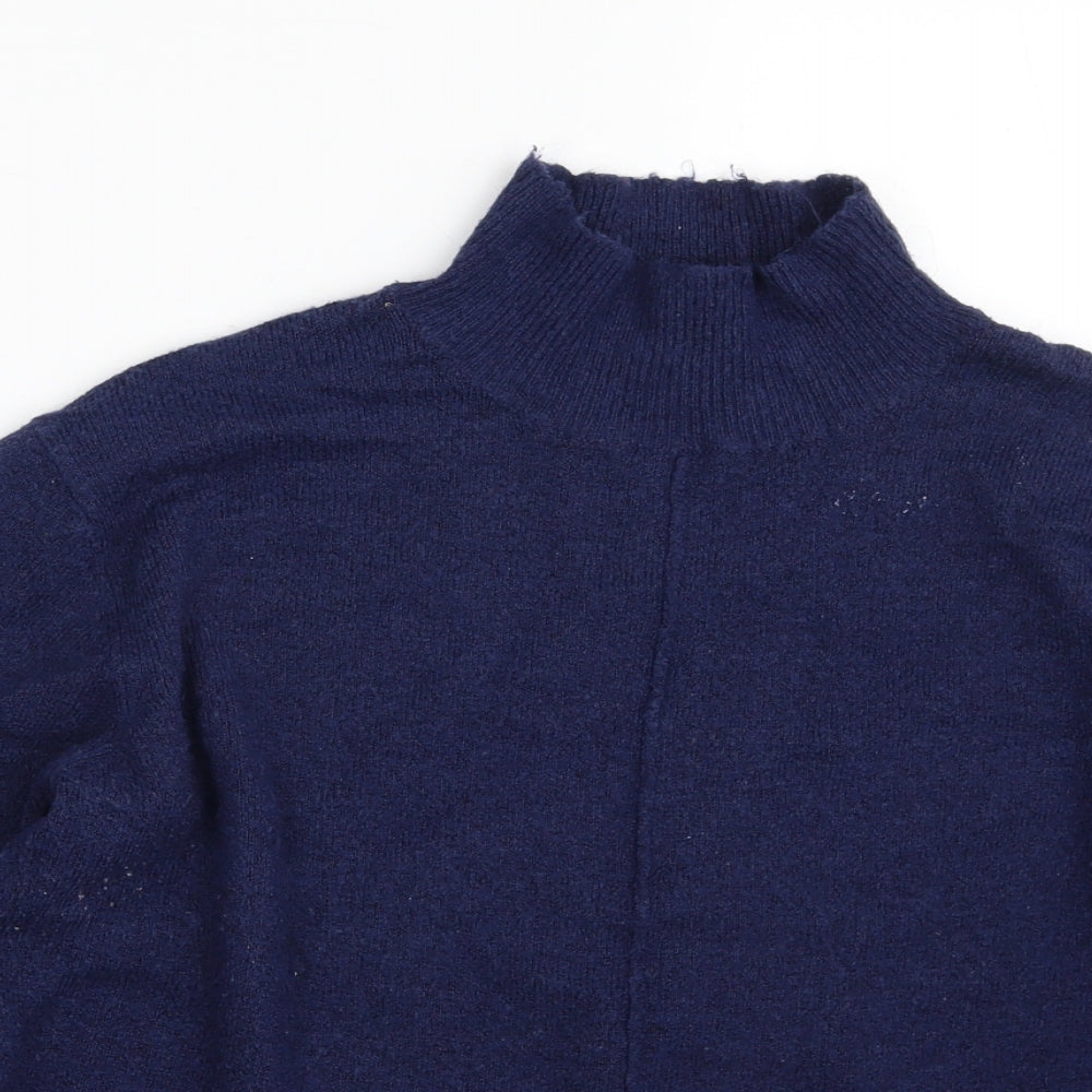 Womens UK Size 12 M&Co Blue Pullover Jumper
