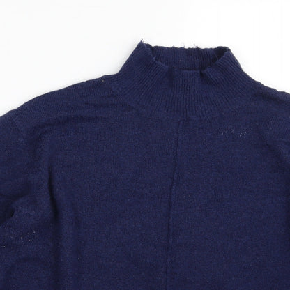 Womens UK Size 12 M&Co Blue Pullover Jumper