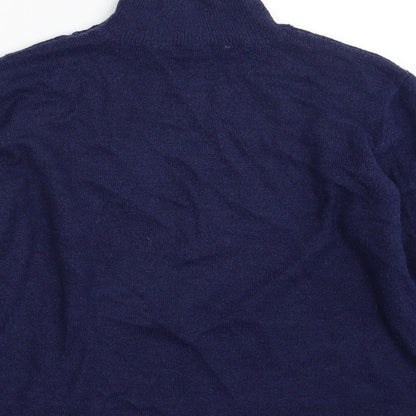 Womens UK Size 12 M&Co Blue Pullover Jumper