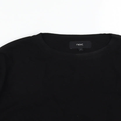 Womens UK Size 14 NEXT Black Pullover Jumper