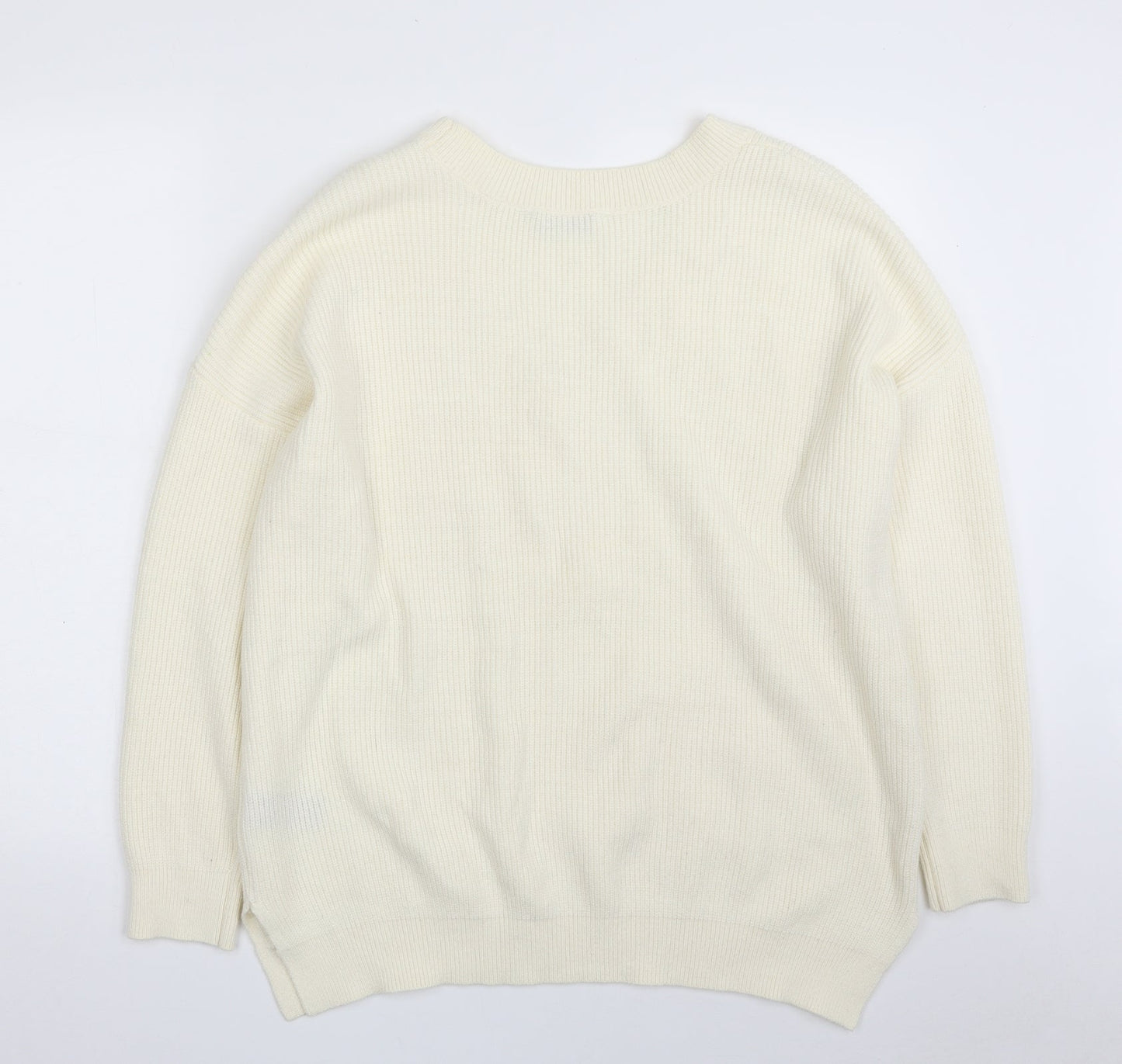 Womens UK Size 14 Very Ivory Pullover Jumper