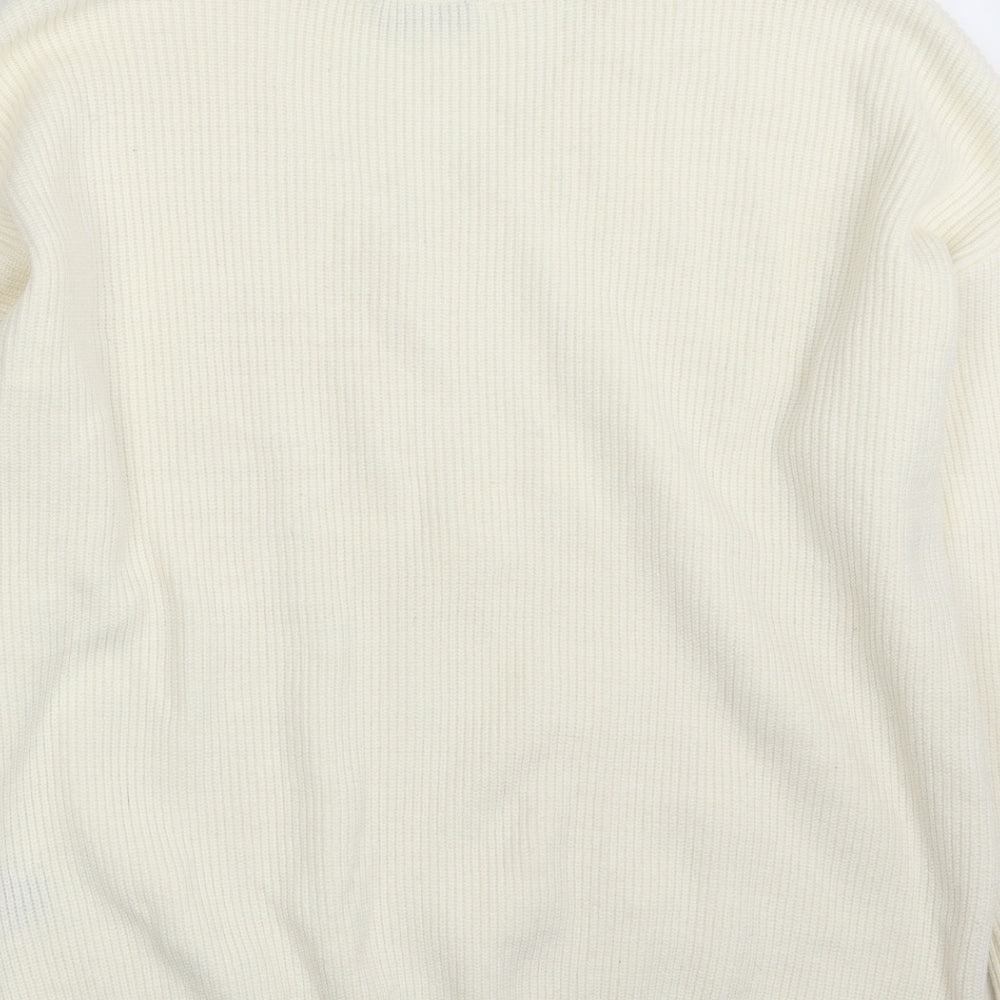 Womens UK Size 14 Very Ivory Pullover Jumper