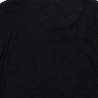 Womens UK Size 20 Per Una Black Pullover Jumper