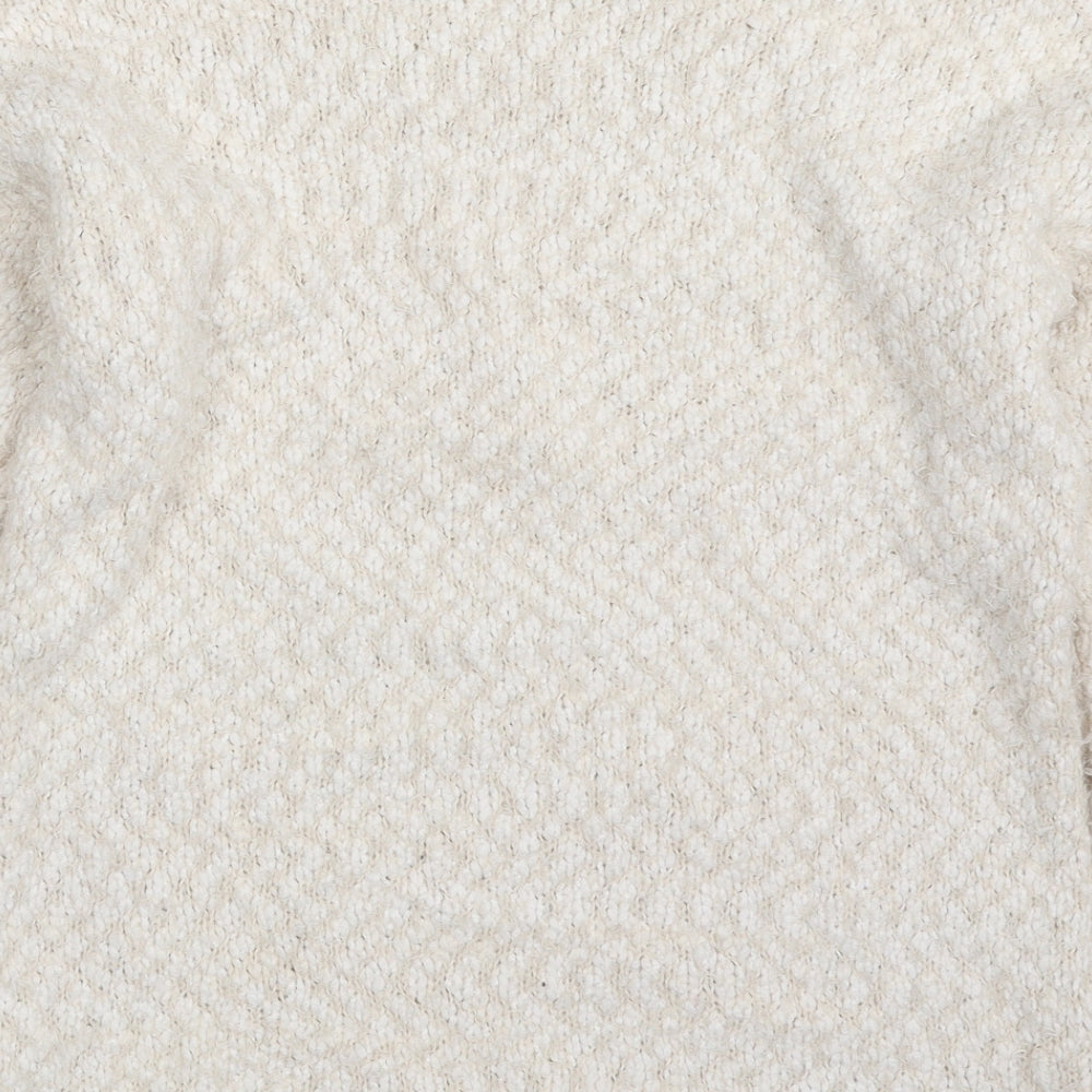 Womens UK Size M Amara Reya Beige Pullover Jumper