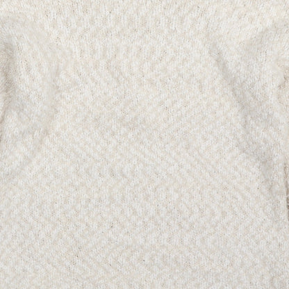 Womens UK Size M Amara Reya Beige Pullover Jumper