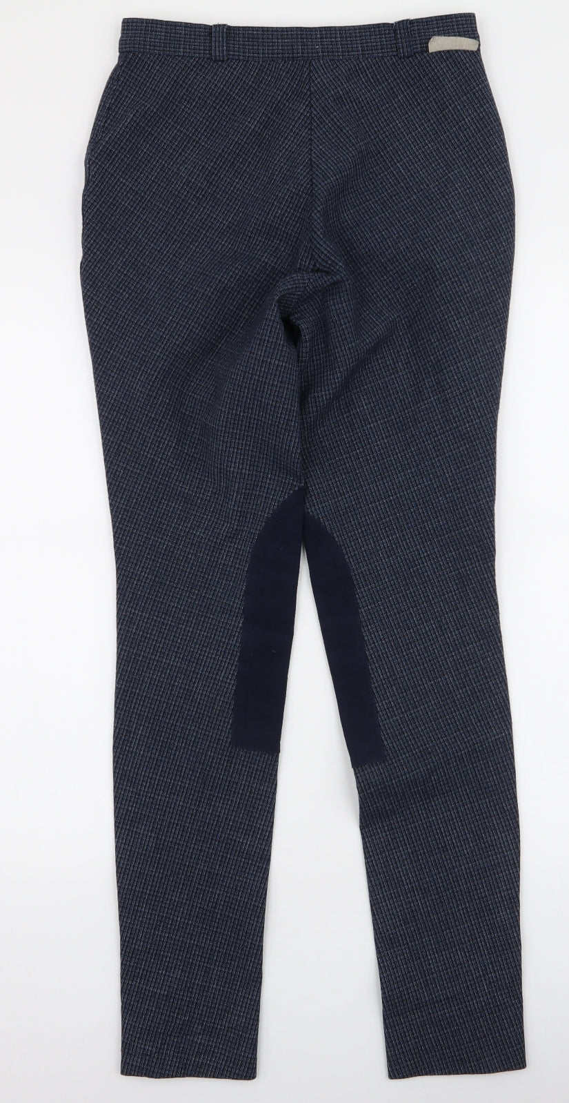 Womens UK Size 27 in Harry Hall Slim Fit  Blue Trousers