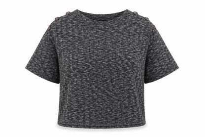 Womens UK Size 12 F&F Grey Basic Blouse