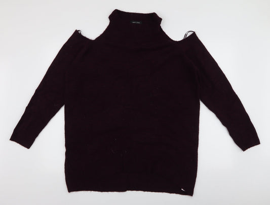 Womens UK Size L New Look Purple Pullover Jumper