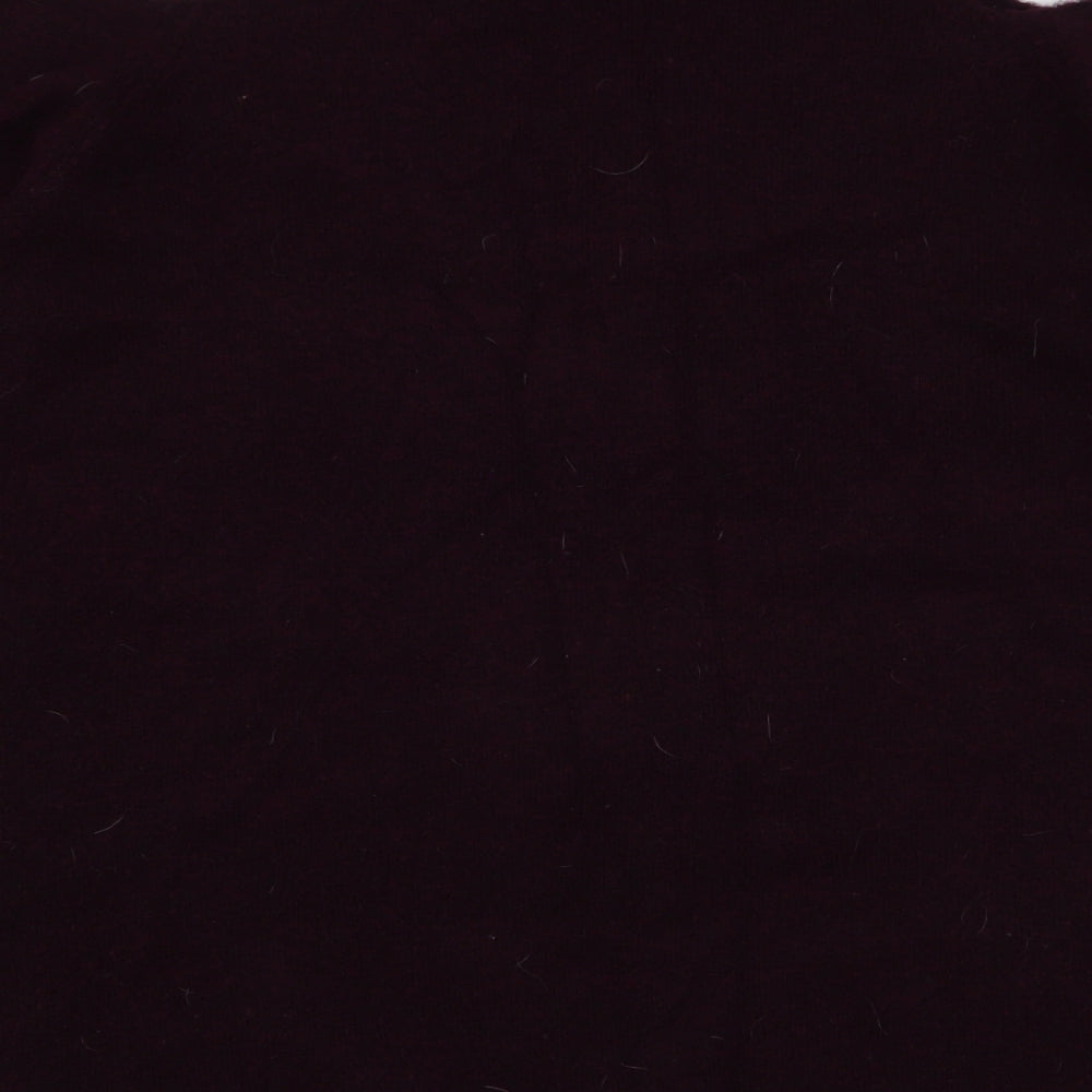 Womens UK Size L New Look Purple Pullover Jumper