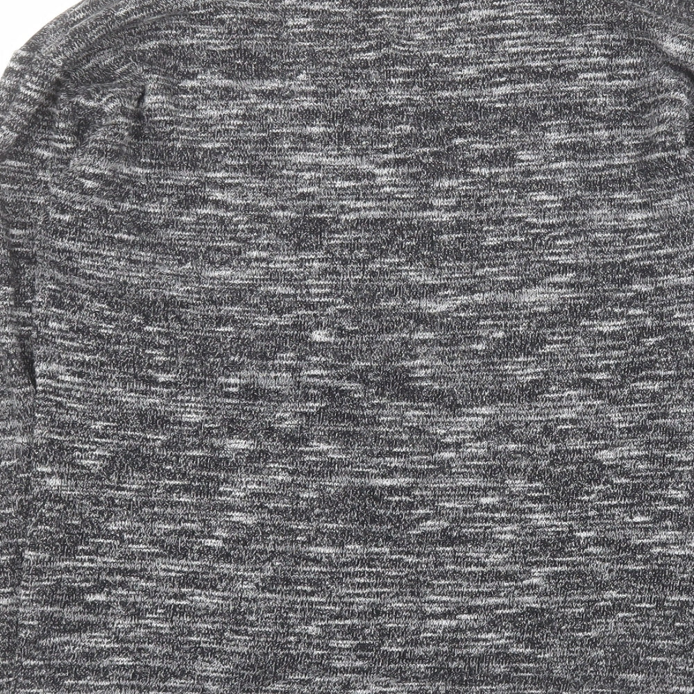 Aniston Womens Grey Round Neck  Viscose Pullover Jumper Size 10   - Moments