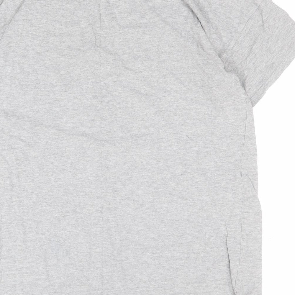 George Womens Grey Solid Cotton Top Dress Size 12   - Mum