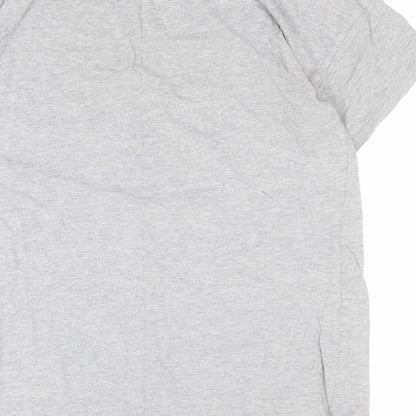 George Womens Grey Solid Cotton Top Dress Size 12   - Mum