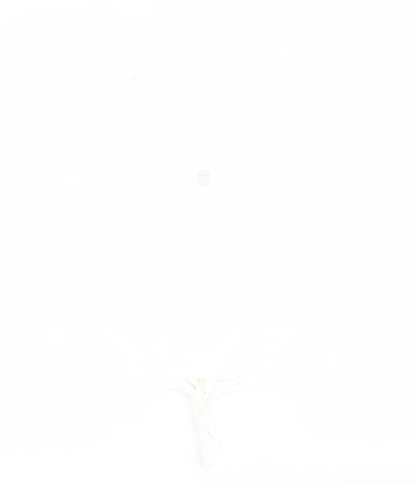 SheIn Womens White  100% Cotton Camisole Tank Size L V-Neck