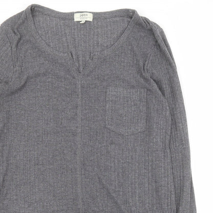 Womens UK Size 10 Matalan Grey Pullover Jumper