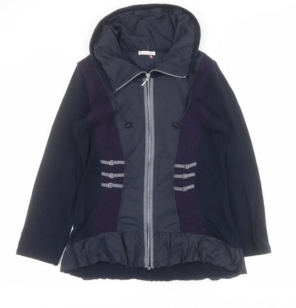 Kalisson Womens Blue   Jacket  Size S  Zip