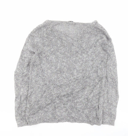 Womens UK Size 8 Marks and Spencer Grey Pullover Jumper