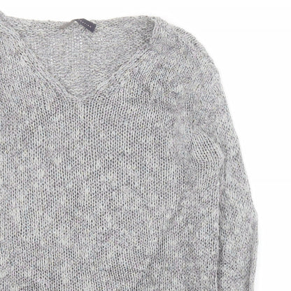 Womens UK Size 8 Marks and Spencer Grey Pullover Jumper