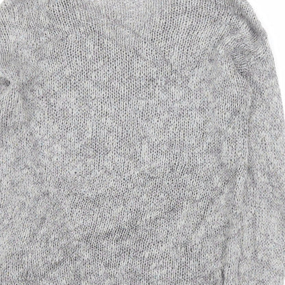 Womens UK Size 8 Marks and Spencer Grey Pullover Jumper