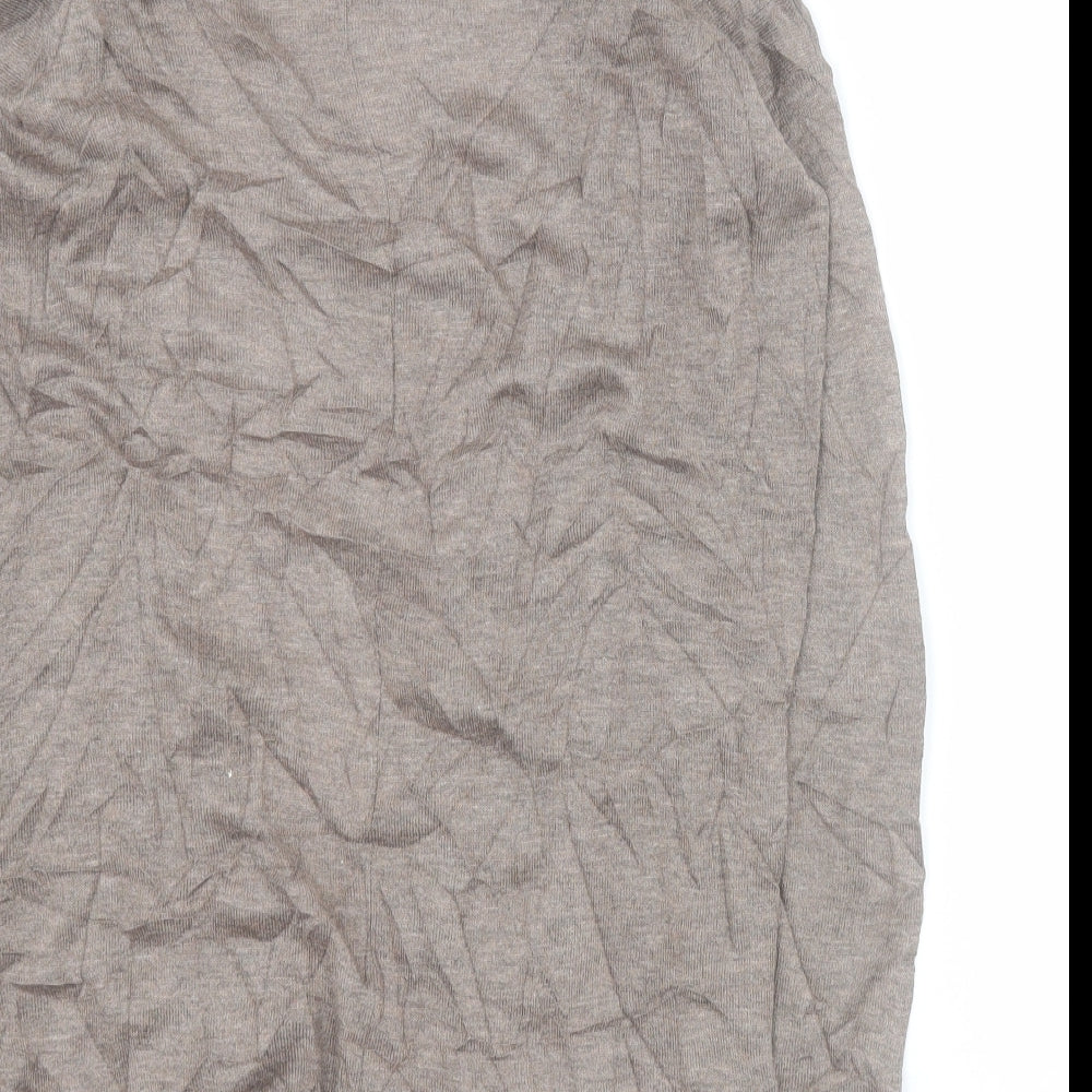 Womens UK Size XS H&M Brown Cardigan Jumper