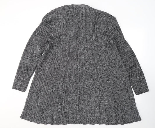 Womens UK Size M Sky designs Black Cardigan Jumper