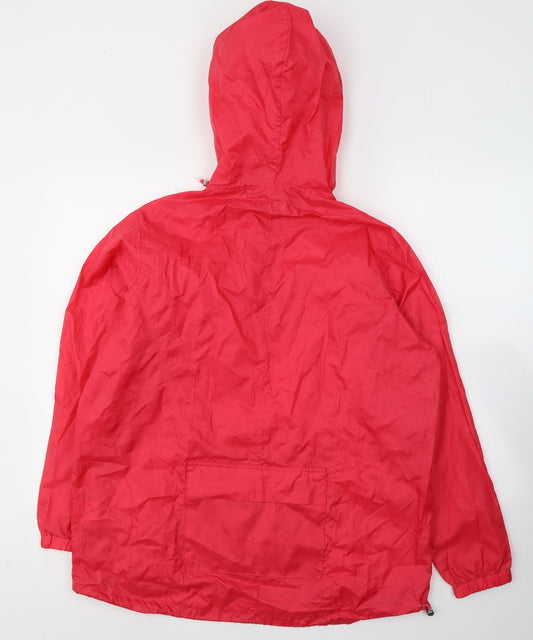 Matalan Womens Pink   Rain Coat Poncho Size M