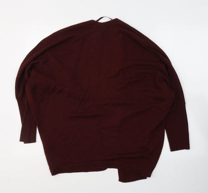 Womens UK Size 10 Atmosphere Red Cardigan Jumper