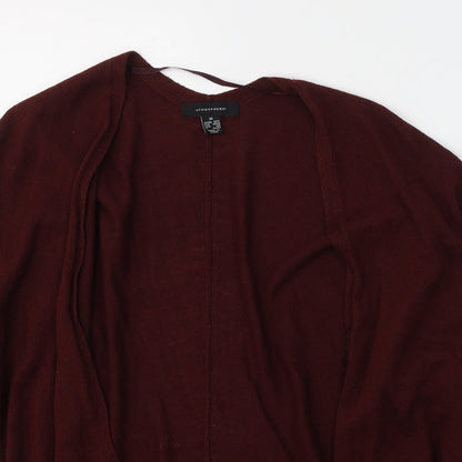 Womens UK Size 10 Atmosphere Red Cardigan Jumper