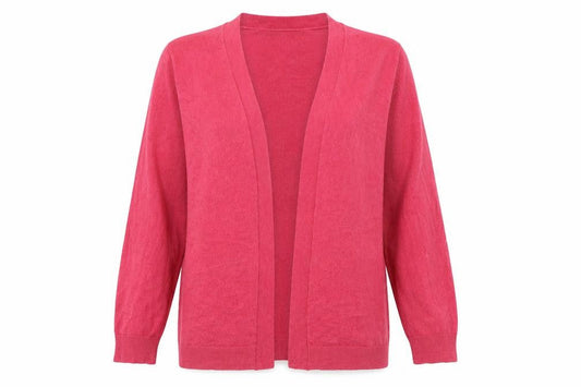 Womens UK Size 12 Studio Pink Cardigan Jumper
