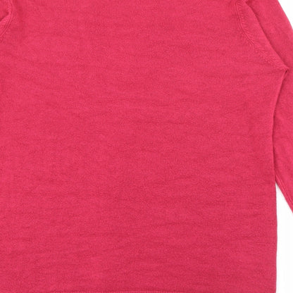 Womens UK Size 12 Studio Pink Cardigan Jumper