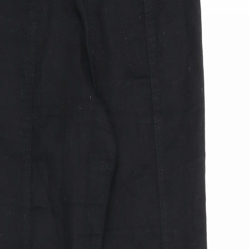 F&F Womens Black  Cotton Jegging Jeans Size 8 L28 in Regular