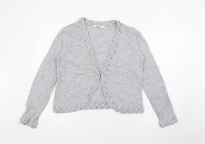 Womens UK Size L M&Co Grey Cardigan Jumper
