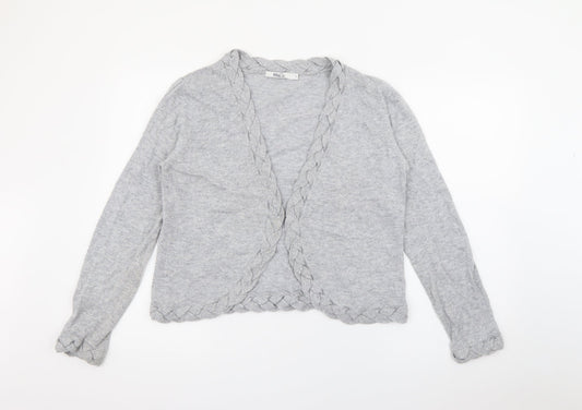 Womens UK Size L M&Co Grey Cardigan Jumper