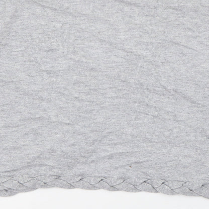 Womens UK Size L M&Co Grey Cardigan Jumper