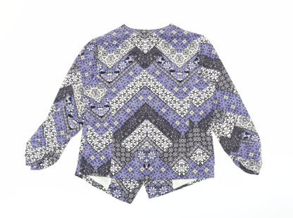Womens UK Size 14 New Look Blue Jacket