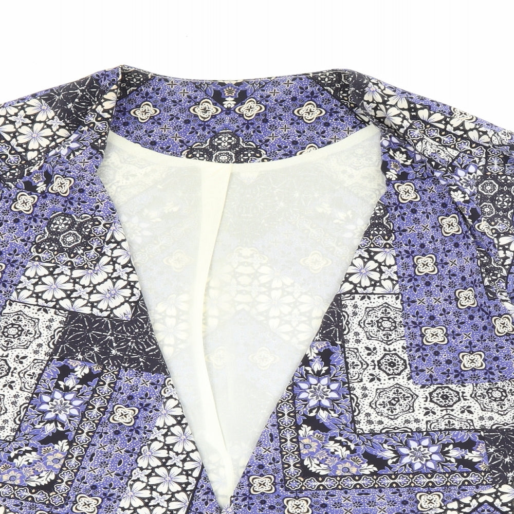 Womens UK Size 14 New Look Blue Jacket