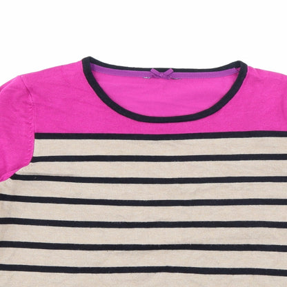 Womens UK Size 14 M&Co Pink Pullover Jumper