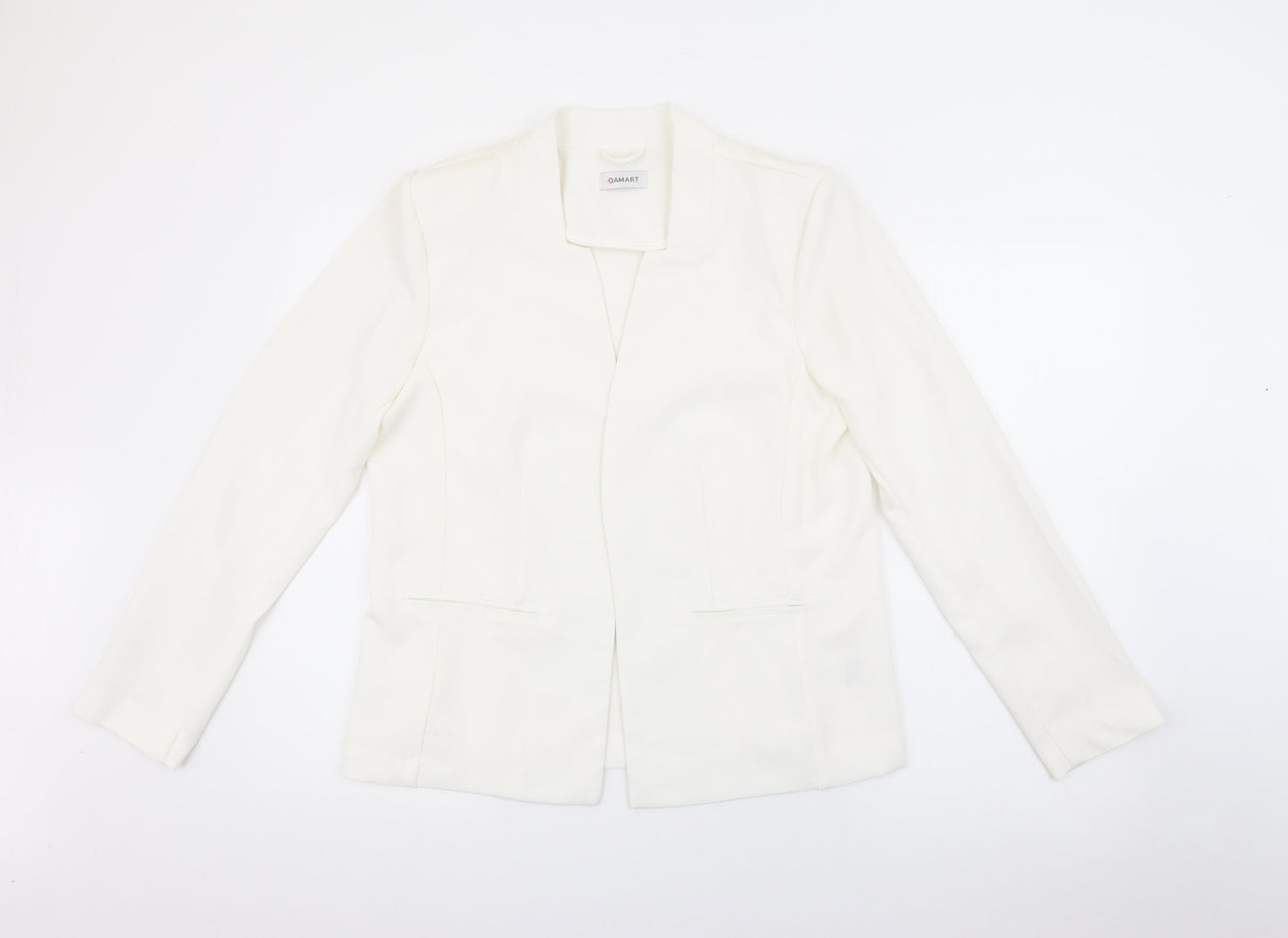 Womens UK Size 14 Damart White Jacket