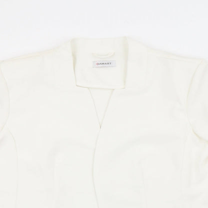 Womens UK Size 14 Damart White Jacket