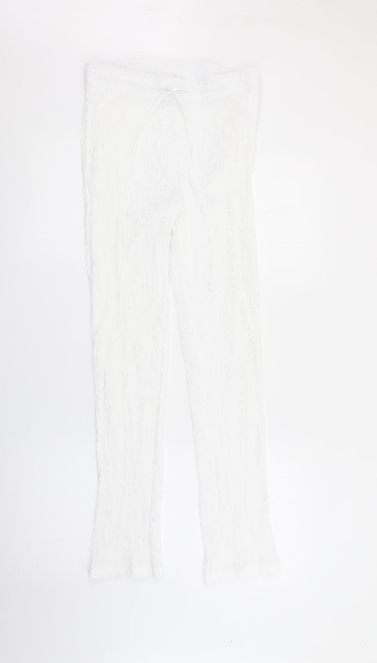 Womens UK Size 12 Damart Regular Fit  White Trousers