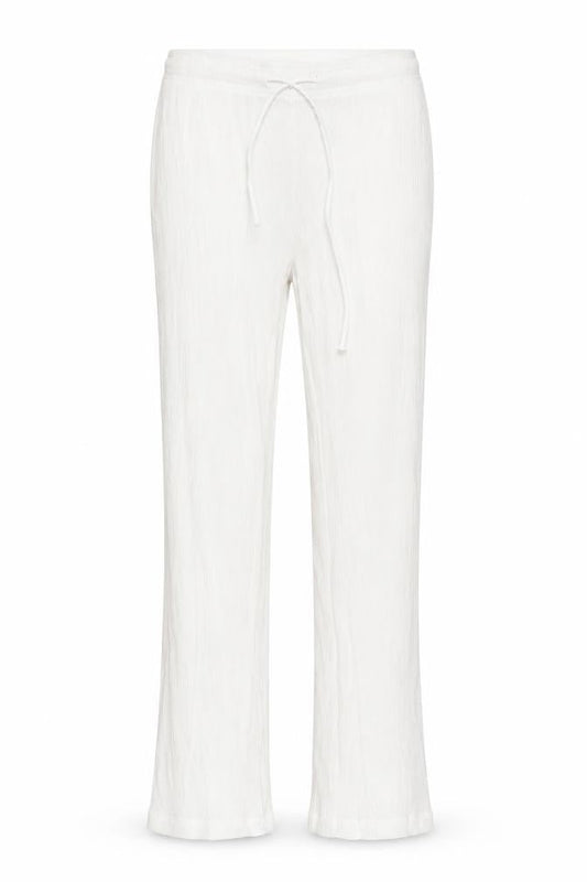 Womens UK Size 12 Damart Regular Fit  White Trousers