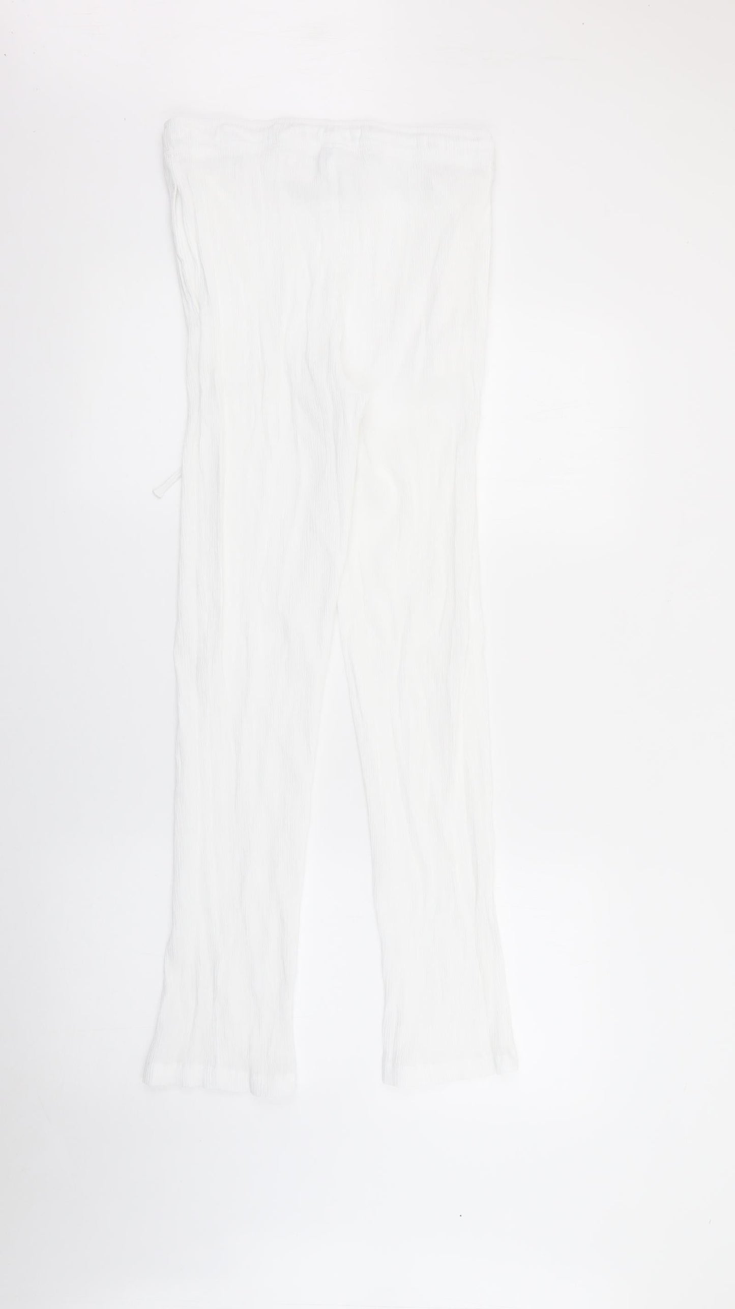 Womens UK Size 12 Damart Regular Fit  White Trousers
